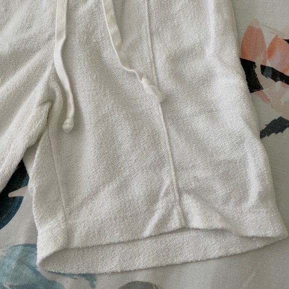 Free People At Ease Reverse Terry shorts white - Picture 6 of 7